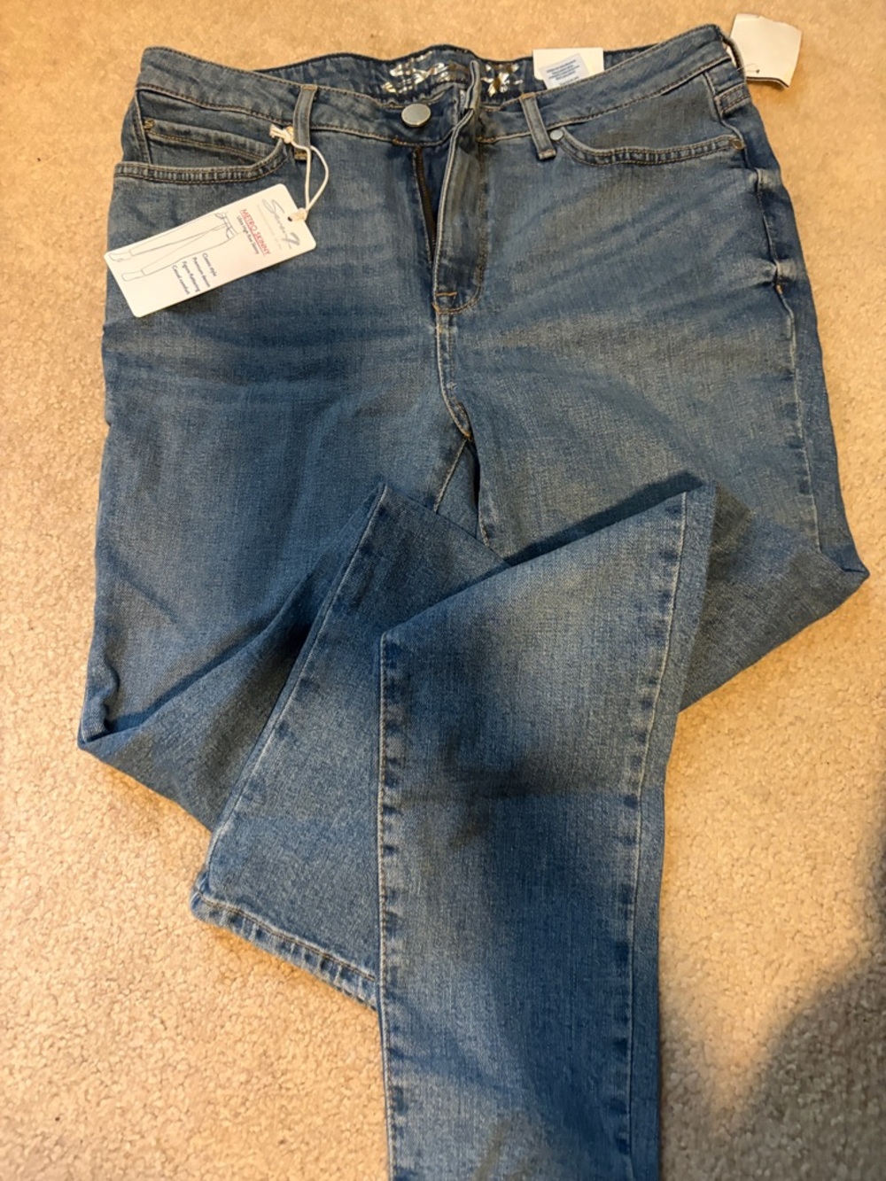 Sonoma Women's Skinny Jeans in Medium Blue Wash